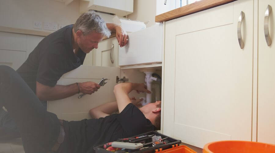 Professional burst pipe repair services in Jonancy, KY